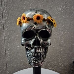 Chunyin Daisy Floral Headband Crown Hippie Wedding Festival Party Yellow Mustard